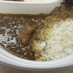 神谷カフェ - ②築地鰹出汁スープと揚げ鯖のとろみスープカレー