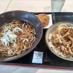 ゆで太郎 もつ次郎 - いつもの朝食セット コロッケはクーポン