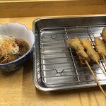 Kushiage Iyasaka - 串カツと牛すじ煮込み