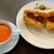Garden Kitchen海と風 - 料理写真:テリヤキバーグ＆トマトスープ
