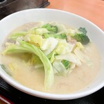 日高屋 - 料理写真:日高ちゃんぽんのアップ