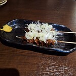 もつ串酒菜 つばき - どて煮串２本