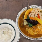 Rojiura Curry SAMURAI. - ごはんSサイズ　れんこん追加