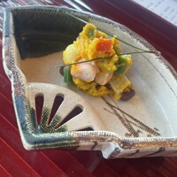 下鴨茶寮 本店 - 先付　冬至和え。