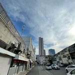 天ぷら 大吉 - 駐車場は目の前