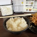 天ぷら 大吉 - 白ごはん（中）