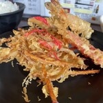 天ぷら 大吉 - 野菜かき揚げ