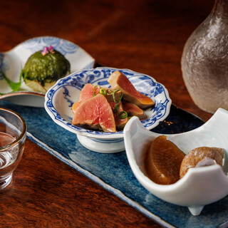 少量多皿で楽しめる逸品料理