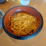 徳島ラーメン 麺王 - 替玉の赤辛麺