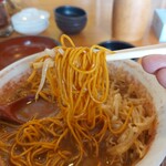 徳島ラーメン 麺王 - なるほど、ピリ辛だな(^ω^)