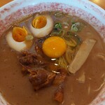徳島ラーメン 麺王 - ぱかっ