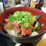 ひろめ市場 - ネギトロ丼