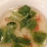 PoPo La MaMa - ランチセットの野菜スープ