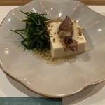 h Washoku Sake Yuu - アスパラガスの豆腐
