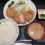 もち豚とんかつ たいよう - 上ロースかつ定食