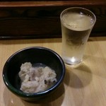 荒磯料理　海女小屋 - お通しはおから