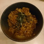 華壱 - チャーシューまぶし丼（250円）