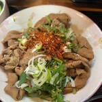 こいずみ食堂 - 手作り七味をかけすぎました。