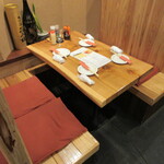 Teppanyaki Hane - カウンター席とテーブル席が有ります♪