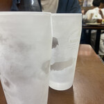 Sanuki Udon Iwai - キンキンに冷えたグラス