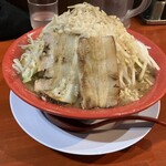 247733663 - 男の修行　麺３００g 全部マシ