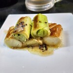 でこ助 - でこ助　千住葱バター炒め