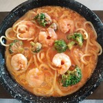 小エビとブロッコリー（トマクリ）