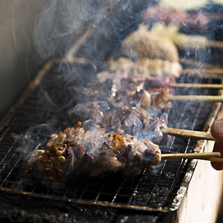 極上純系名古屋コーチンをはじめ、3種の地鶏を焼き鳥で堪能！