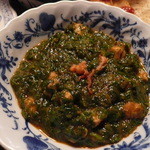 チャイハナ海花 - ほうれん草とチキンのカレー