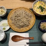 手打ちそば 大石 - 親子丼ランチ