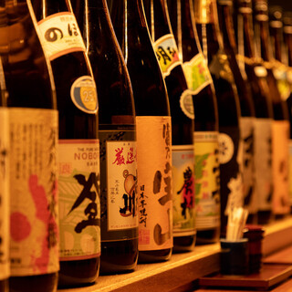 ≪全国各地の銘酒》焼酎・日本酒希少銘柄もご用意！
