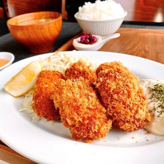 Hakata Bozu - 【ランチ】広島県産カキフライ定食