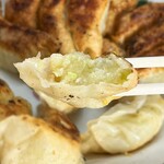 新ちゃん - ぎょうざ　断面