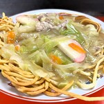 新ちゃん - かたい焼そば