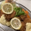 Resutoran Katsura - Ｃランチ　有頭海老フライ＆帆立フライ　1,900円