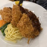 レストラン桂 - 特別料理の豚ヒレ肉カツレツ