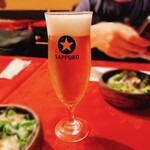 Ginza Itari Tei - 生ビール