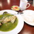 元祖ビストロ ひつじや - 料理写真:チリ・チキンとサラダ、スープ