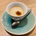 とんかつ ぶたしょう - ほうじ茶プリン