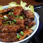 きく亭 - 平日限定中落ちカルビ丼(過去写真)