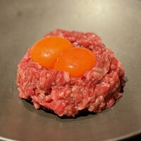 西麻布 焼肉 X - 但馬玄 ユッケ