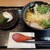 さぬき 心空 - 料理写真:「天ぷらうどん＆おにぎり（高菜チョイス）」900円