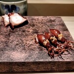 島津 - ホタルイカと蛸