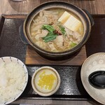 Ochanomizu Ten - 味噌もつ鍋定食