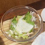 キッチン ブルー グローブ - お新香とサラダも合います