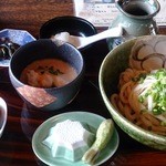 とろろご飯ころうどんセット