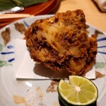 銀座 しのはら - フグの唐揚げ