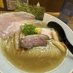 麺屋33 - 近江鴨と比内地鶏の中華そば(しお)