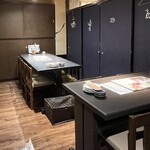 蔵之助 - 仕切りを入れて8～10名の個室使い