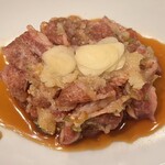 焼肉 スタミナ苑 - 薄切りニンニクカルビ